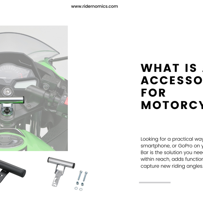 What is an Accessory Bar for Motorcycles?