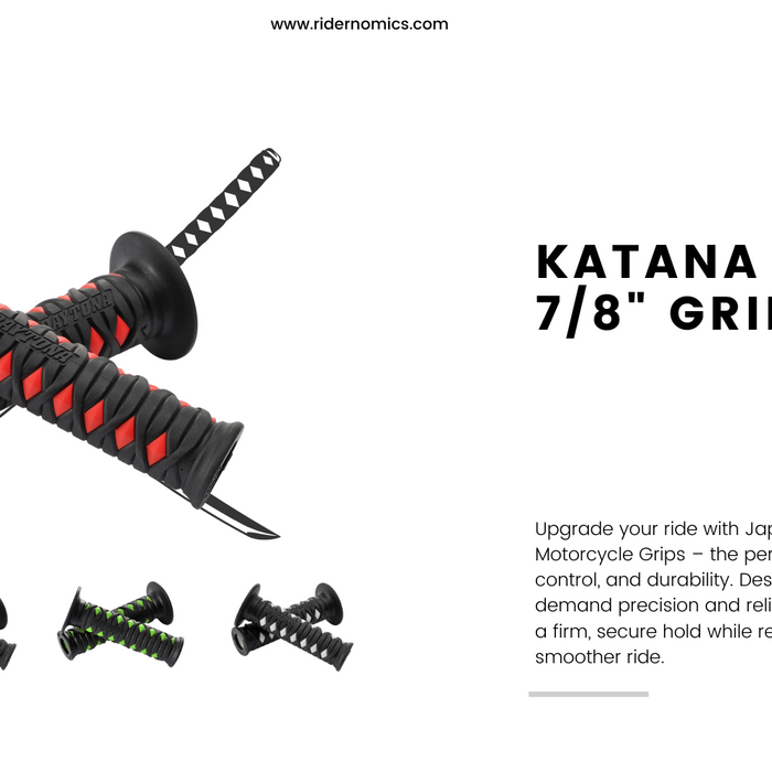 Amazon's Choice- Japanese "Katana" Style Motorcycle Grip