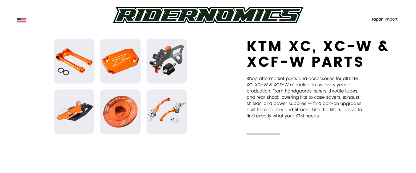 KTM Enduro Parts, Accessories & Performance Upgrades