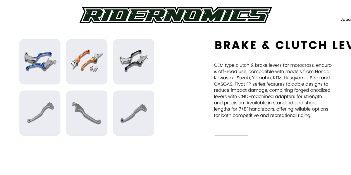 Clutch & Brake Levers for Dirt Bikes – Pivot Folding & OEM Style