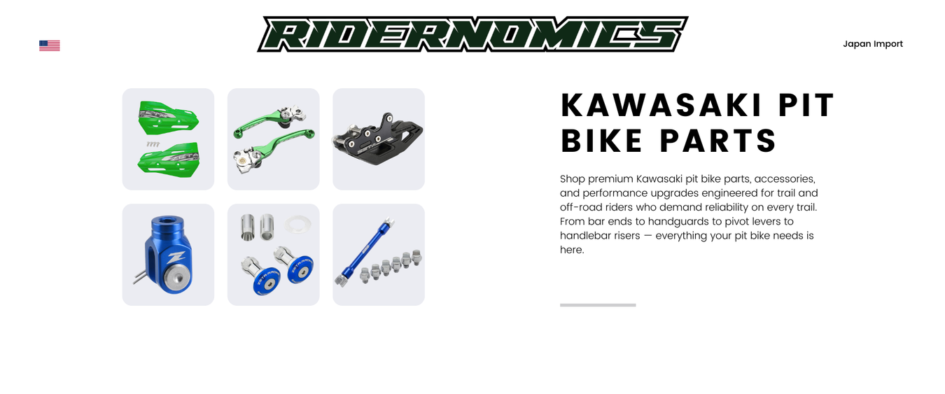 Kawasaki Pit Bike Parts, Accessories & Performance Upgrades