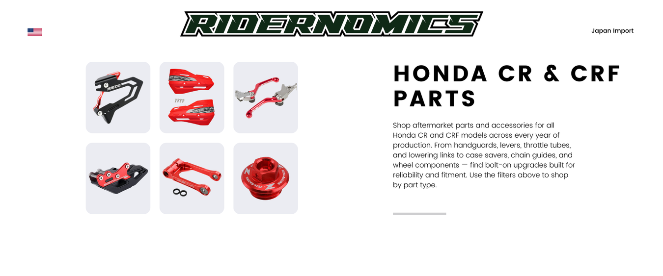 Honda CR & CRF Parts, Accessories & Performance Upgrades