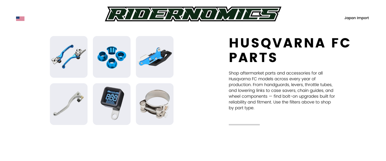 Husqvarna FC Parts, Accessories & Performance Upgrades