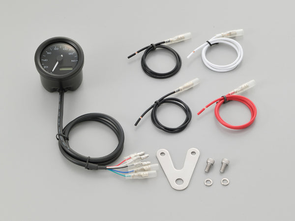 Electric Speedometer 140MPH 3 Color LED 48mm
