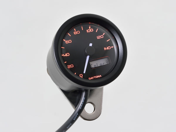 Electric Speedometer 140MPH 3 Color LED 48mm