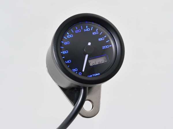 Electric Speedometer 200MPH 3 Color LED 48mm