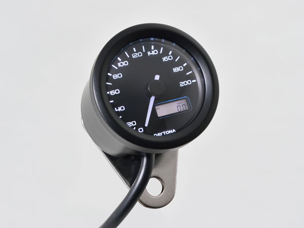 Electric Speedometer 200MPH 3 Color LED 48mm