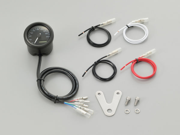 Electric Speedometer 200MPH 3 Color LED 48mm