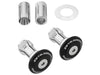 Zeta Motorcycle Bar Ends for 7/8" Handlebar 29mm 2pc - Black