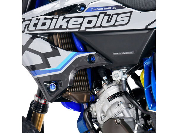 DRC Radiator Hose Kit for Yamaha YZ450F (2014-2017) - Blue