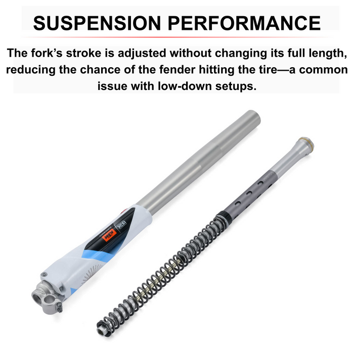 Adjustable Front Fork Lowering Inner Kit for KTM EXC-F/EXC/XC-W, Husqvarna FE/TE & More – WP XACT