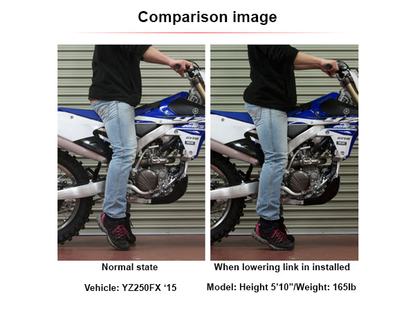 Zeta Lowering Link Kit for Yamaha YZ250F, YZ450F, YZ250FX