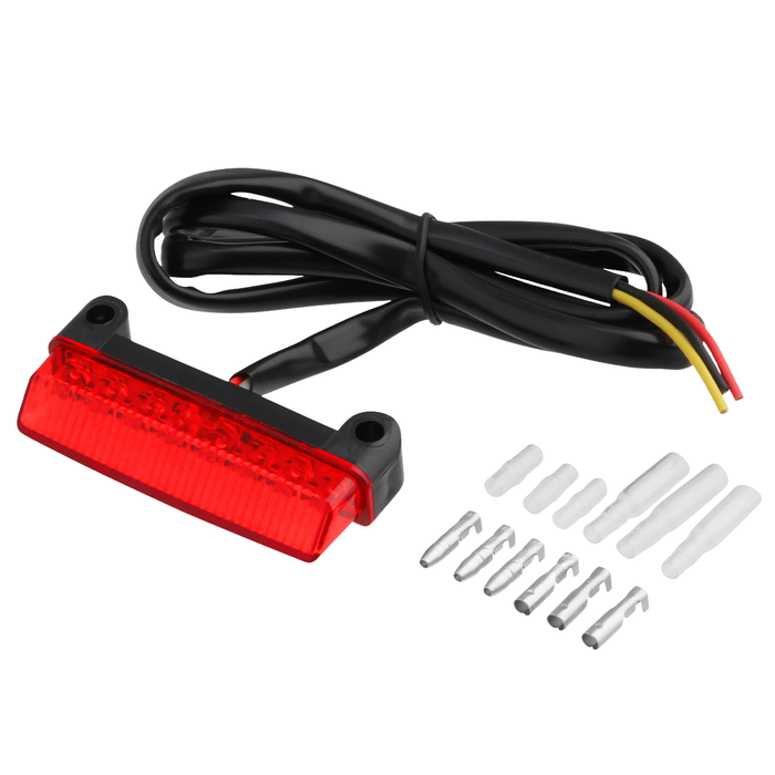 LED Tail Light for Honda CRF250X CRF450X with Brake Light Function, Red