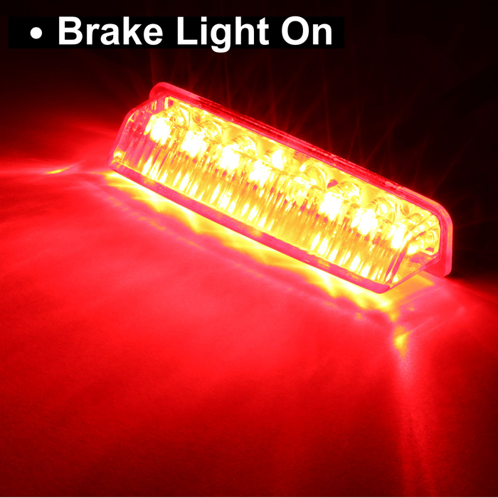 LED Tail Light for Honda CRF250X CRF450X with Brake Light Function, Red