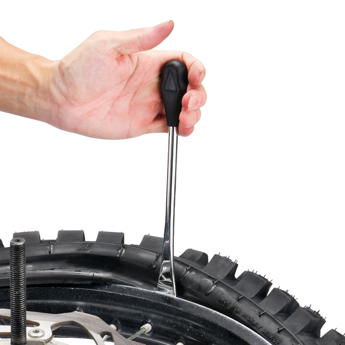PRO Tire Lever Spoon – Black, Angled Wide Spoon, 260mm