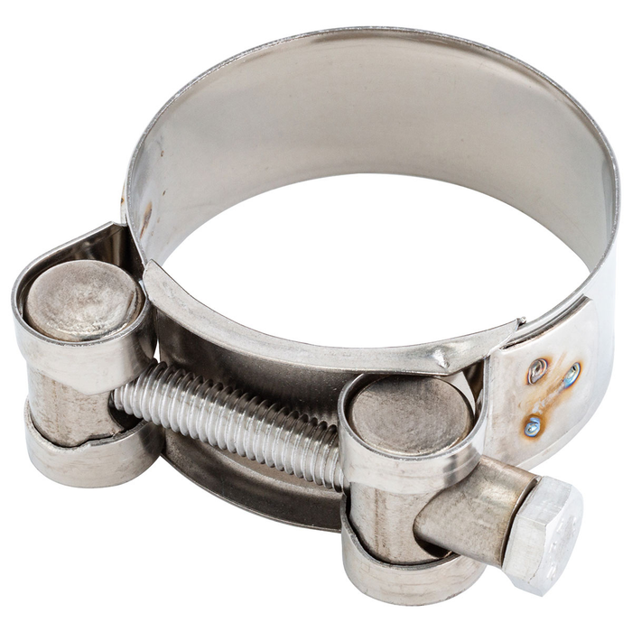 Stainless Steel Exhaust Muffler Clamp – 4-Cycle Exhaust Pipe, 40–43mm