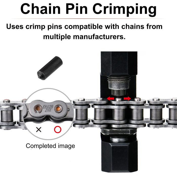 PRO Chain Breaker Tool – Cut, Press & Crimp, 420–530