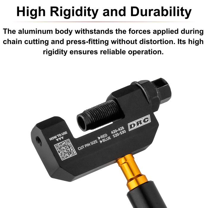 PRO Chain Breaker Tool – Cut, Press & Crimp, 420–530