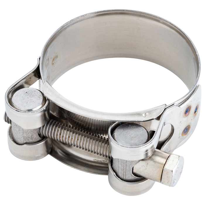 Stainless Steel Exhaust Muffler Clamp – 4-Cycle Exhaust Pipe, 44–47mm