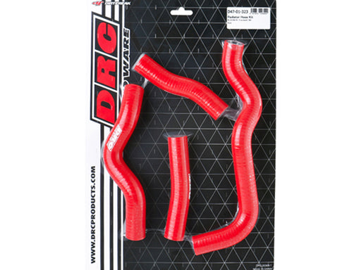 Radiator Hose Kit for Kawasaki KLX250, D-Tracker & More - Red