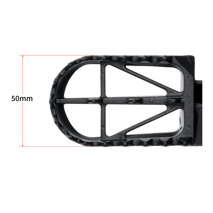 50mm Wide Motorcycle Footpegs for Kawasaki KX65 KX80 KX85 KX100 KX112