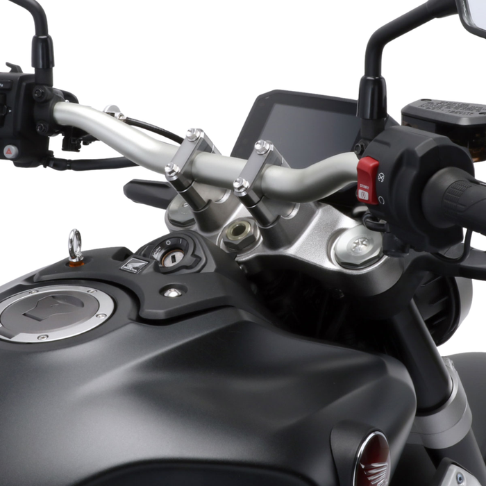 Bar Raise Kit for 22.2mm (7/8") Handlebar – 30mm Height Rise, Black