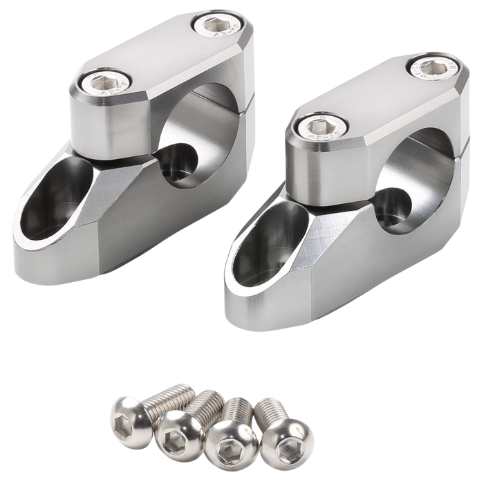 Bar Riser & Offset Kit – 20mm Offset / 26mm Rise | 28.6mm (1-1/8") Handlebar