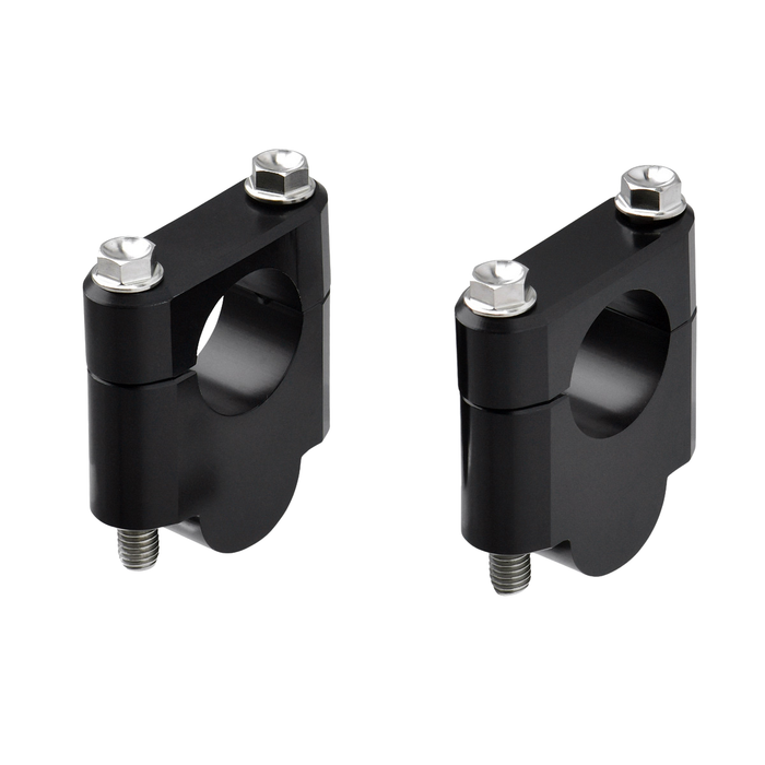 Bar Raise Kit for 28.6mm (1-1/8") Handlebar – 30mm Height Rise, Black