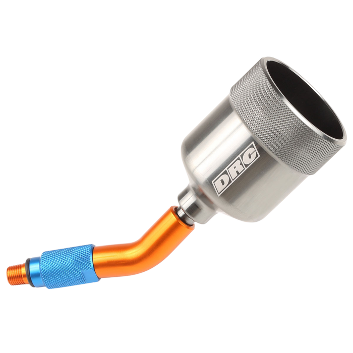 DRC RCU Bleed Cup – Rear Suspension Air Bleeding Tool | Aluminum Alloy