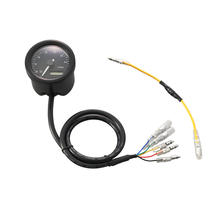 Electric Tachometer 15,000RPM 3 Color LED 48mm