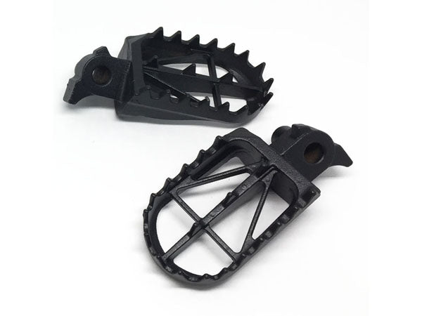 Wide foot pegs for Yamaha