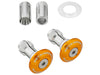 Zeta Motorcycle Bar Ends for 7/8" Handlebar 29mm 2pc - Gold