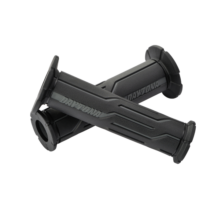 Handlebar Grips Geometric 7/8" (Black / Gray)