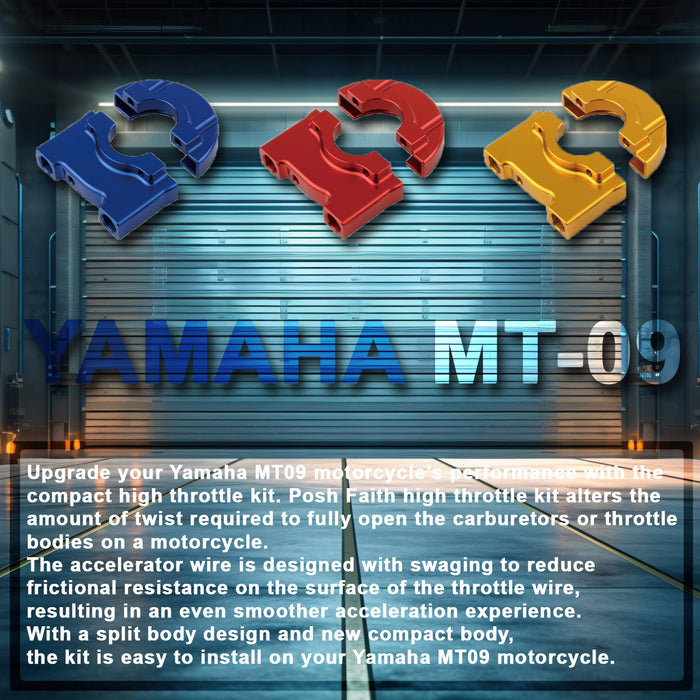 Compact High Throttle Kit <br> for Yamaha MT09