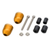 Motorcycle Bar Ends for 7/8" Handlebar - Bullet type Gold