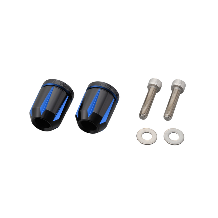Motorcycle Bar Ends for Kawasaki Vehicles Blue