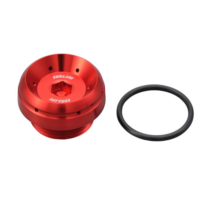 Motorcycle Engine Oil Cap M27xP1.5 – Yamaha Red