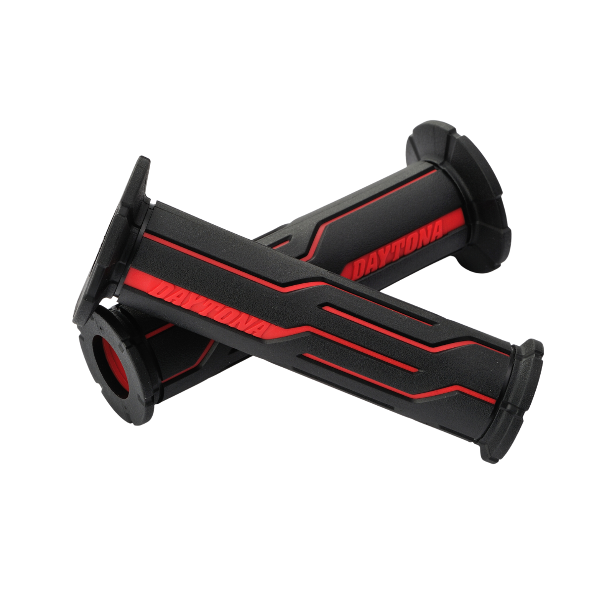 thumbnail image 2 of NCY Racing Throttle Grip Set For 50cc & 150cc Scooters - 7/8 Inch Bars (Black/Red) 2 of 3