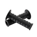 Motorcycle Handlebar Grips Katana 7/8" (Black / Gray)