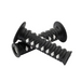 Motorcycle Handlebar Grips Katana 7/8" (Black / White)