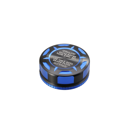 Motorcycle Master Cylinder Cap for Nissin 38mm - Kawasaki Blue