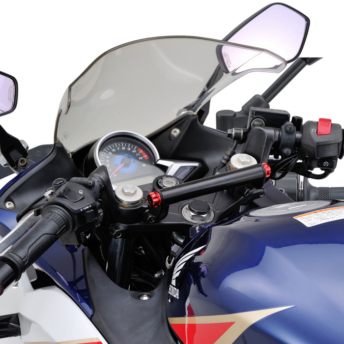 Motorcycle Mount Bar Attach Gadget Honda CBR250/300R Handlebar Red