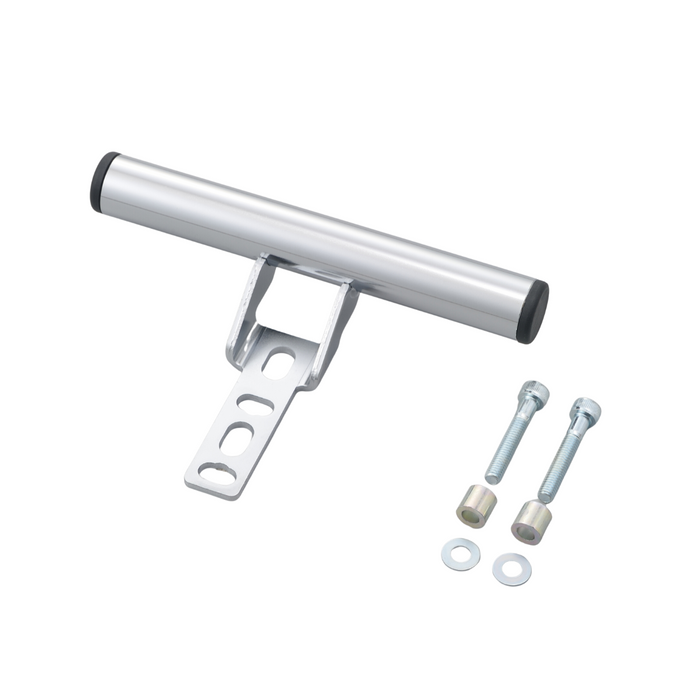 Motorcycle Mount Bar Attach Gadgets Master Cylinder Clamp (155mm) Chrome