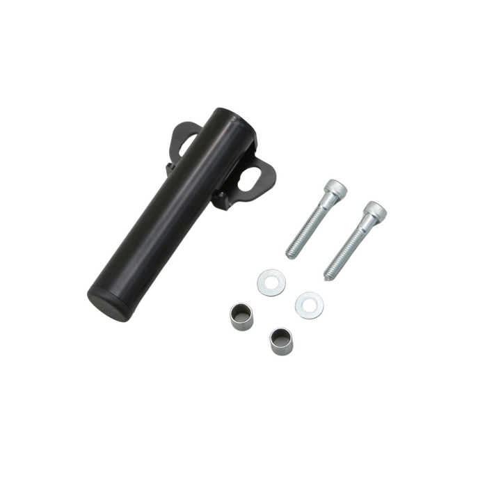 Motorcycle Mount Bar Attach Gadgets Master Cylinder Clamp (low) (100mm) Black