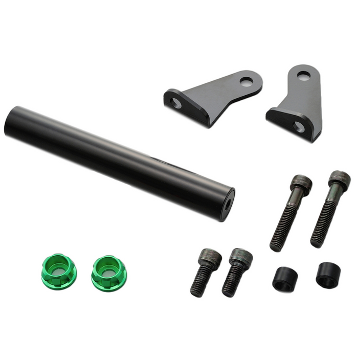 Mount Bar Attach Gadget Kawasaki Ninja250/300 Green