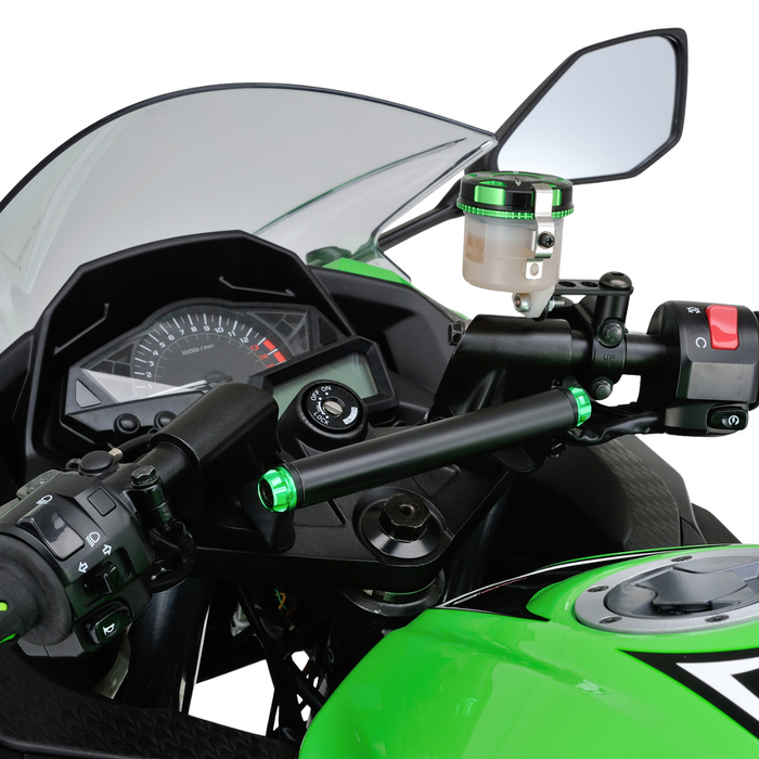 Mount Bar Attach Gadget Kawasaki Ninja250/300 Greens
