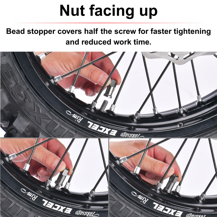 Quick Release Nut for Rim Lock – Easy Installation and Removal – 2 Pieces