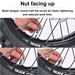 Quick Release Nut for Rim Lock – Easy Installation and Removal – 2 Pieces