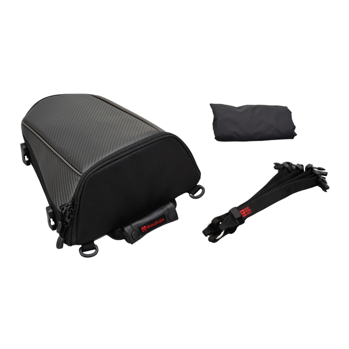 Seat Bag Carbon/Black for Sports Bike (Polyester) 4(liters)