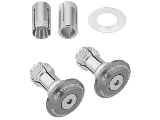Zeta Motorcycle Bar Ends for 7/8" Handlebar 29mm 2pc - Titanium